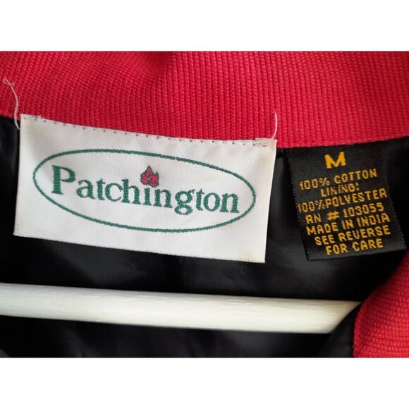 Vintage Patchington Aztec Tribal Embroidered Wearable Art Jacket Red Size M - Picture 13 of 16